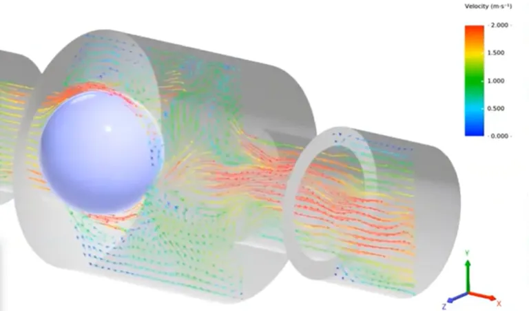 Pump and Duct flow > Dassault Systemes