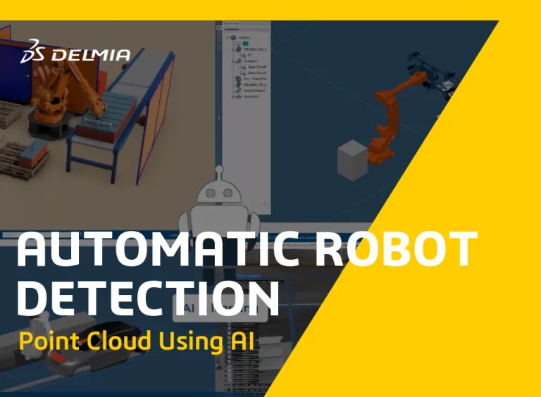 DELMIA robotics works with artificial intelligence for optimal efficiency