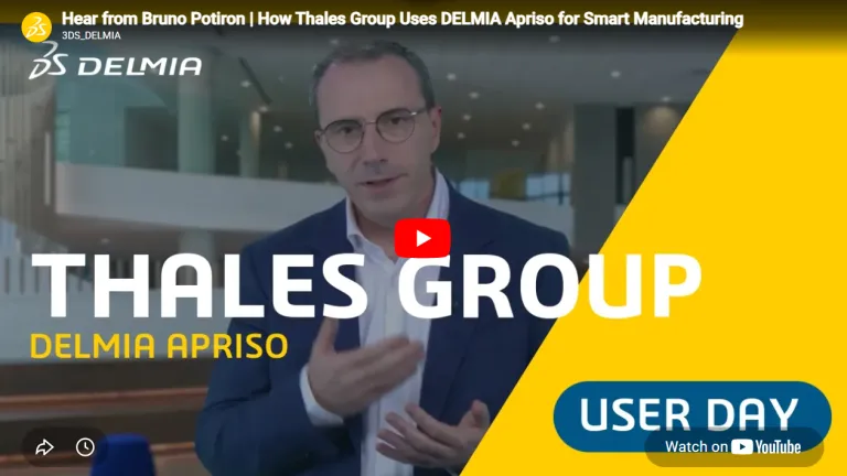 Thales group excels with DELMIA Apriso