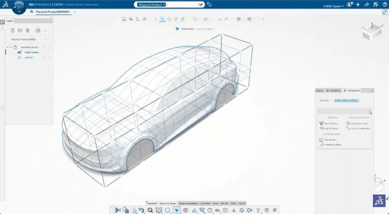 CATIA Creative Design Box Deformer > Dassault Systemes