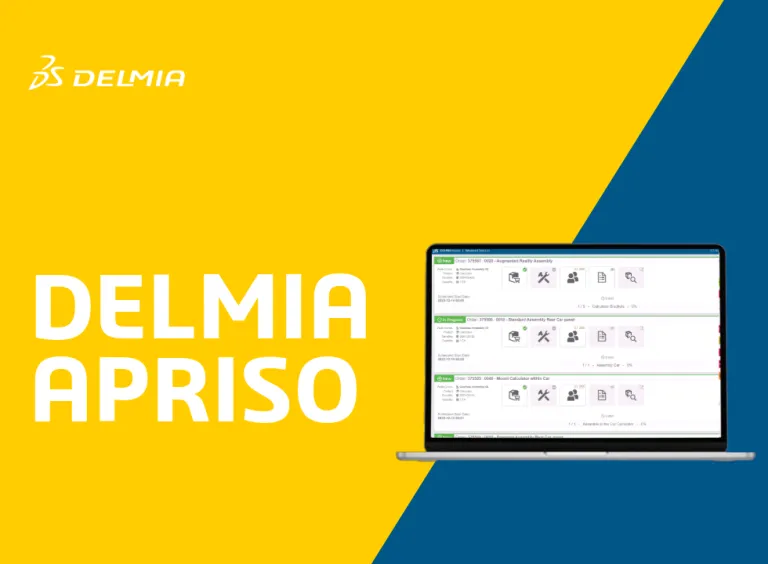 DELMIA Apriso commects ERP with shop floor automation