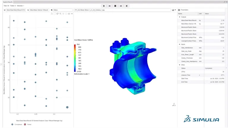 Detailed 3D model of heavy machinery for Industrial Equipment design and simulation using the 3DEXPERIENCE platform