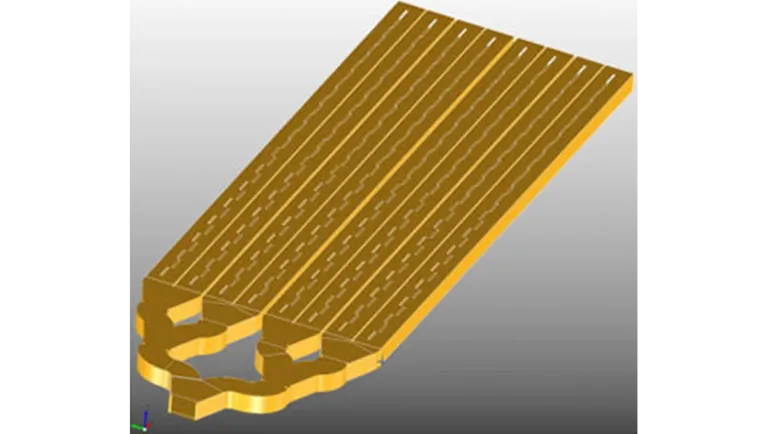 WASP-NET EM CAD interface showing the design and optimization of antenna arrays for SIMULIA, Dassault Systèmes