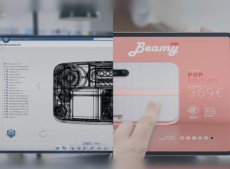 Rendering of the product