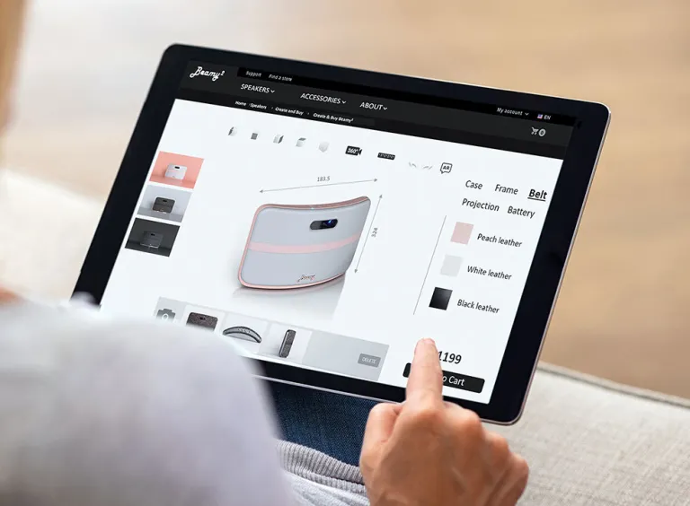 CPQ Store tablet