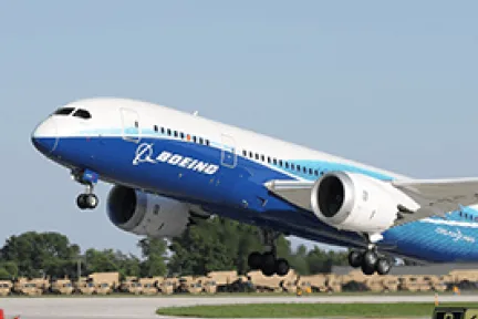 2017 г. Партнерство с компанией Boeing