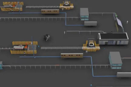 Integrated solution for manufacturing line design