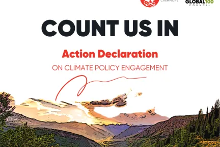 Dassault Systèmes Endorses Action Declaration on Climate Policy Engagement