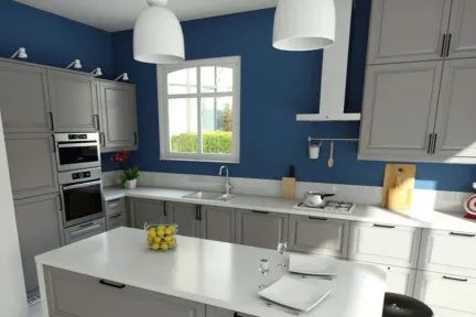Creating beautiful and compliant kitchens using 3D planning