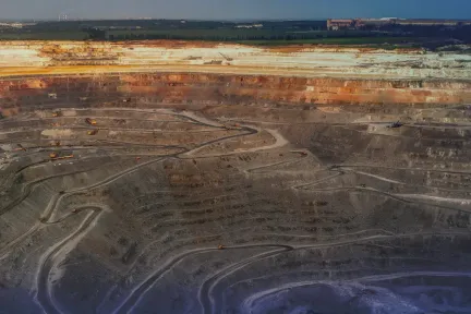 Minería de pozos a cielo abierto de GEOVIA > Dassault Systèmes