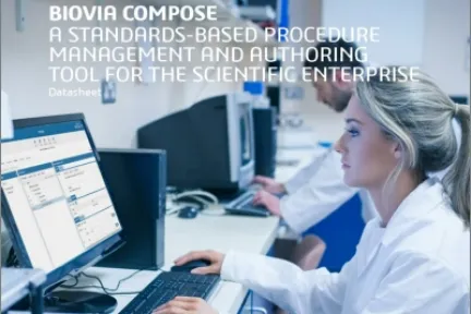 BIOVIA Compose Procedure Authoring Datasheet