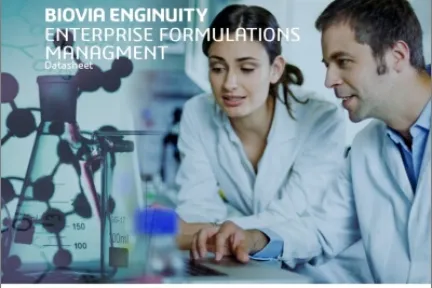 BIOVIA Enginuity Datasheet
