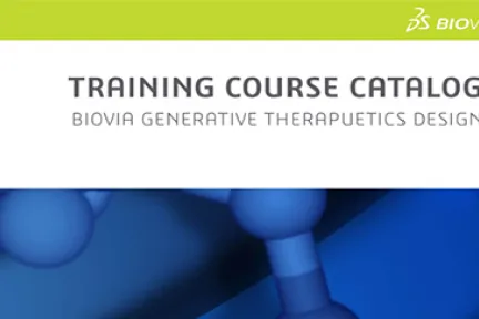 BIOVIA Generative Therapeutics Design Course Catalog