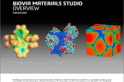 BIOVIA Materials Studio Overview