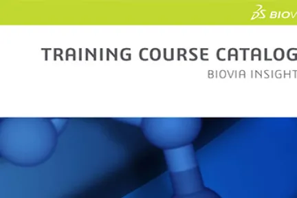 BIOVIA Insight Course Catalog