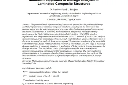 Multiscale Approach to Damage Analysis of Laminated Composite Structures