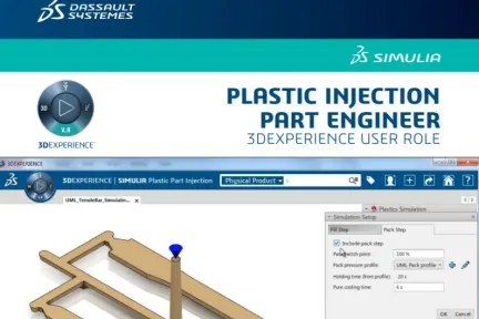 PLASTIC INJECTION PART ENGINEER 3DEXPERIENCE USER ROLE