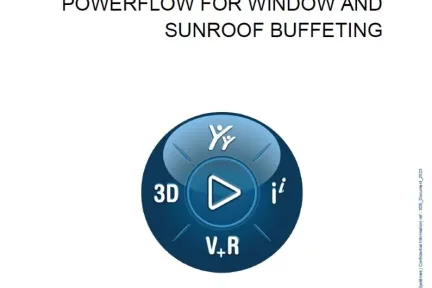 POWERFLOW FOR WINDOW AND SUNROOF BUFFETING