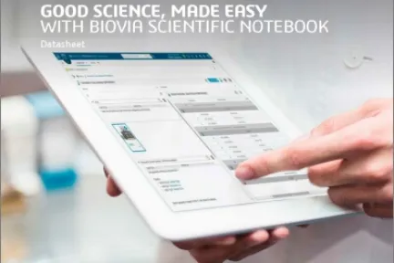 BIOVIA Scientific Notebook