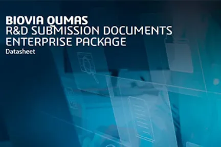 BIOVIA QUMAS R&D Submission Documents Datasheet