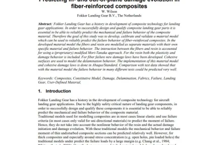 Predicting in- and out-of-plane damage evolution in fiber-reinforced composites