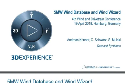 5MW Wind Database and Wind Wizard 4th Wind and Drivetrain Conference 19 April 2018, Hamburg, Germany