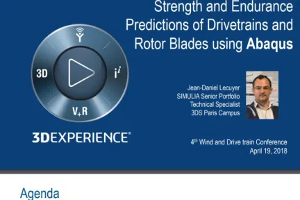 Strength and Endurance Predictions of Drivetrains and Rotor Blades using Abaqus