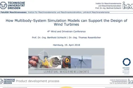 How Multibody-System Simulation Models can Support the Design of Wind Turbines