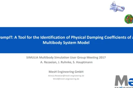 DampIT: A Tool for the Identification of Physical Damping Coefficients of a Multibody System Model