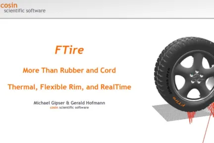 FTire More Than Rubber and Cord Thermal, Flexible Rim, and RealTime