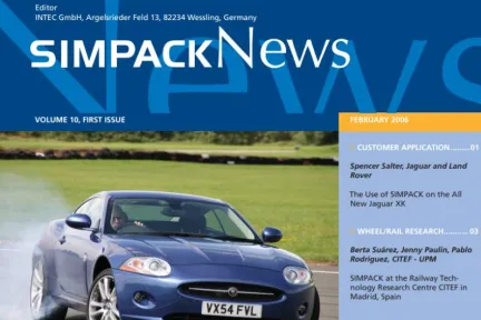 The Use of SIMPACK on the All New Jaguar XK