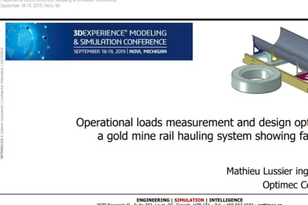 Operational loads measurement and design optimization of a gold mine rail hauling system showing fatigue cracks