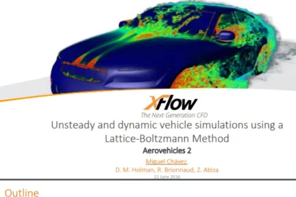 Unsteady and dynamic vehicle simulations using a Lattice-Boltzmann Method