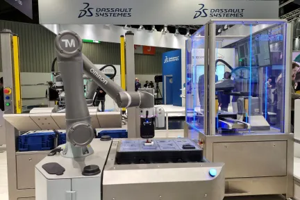 Dassault Systèmes auf der Hannover Messe: Flexible Fertigung durch virtuelle Zwillinge und roboterbasierte Automatisierung