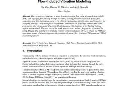 Flow-Induced Vibration Modeling