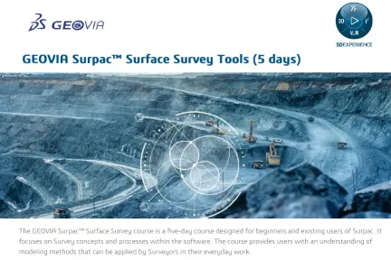 GEOVIA Surface Survey Tools Course