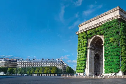 La nouvelle expérience de réalité augmentée de Dassault Systèmes, transforme les monuments parisiens grâce à des innovations en matière d’énergie durable
