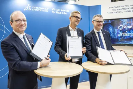 Orano et Dassault Systèmes signent un protocole de collaboration dans le domaine de l’innovation numérique autour du PLM