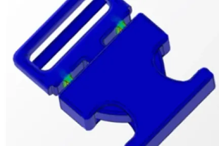 Buckle Clip Insertion - Design with SOLIDWORKS