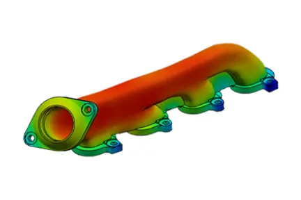 Structural Simulation: Heat Transfer and Thermal-Stress Analysis