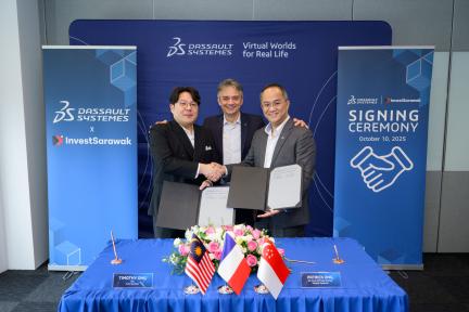 Dassault Systèmes and INVEST Sarawak Sign MoU to Advance State Transformation with the 3DEXPERIENCE Platform