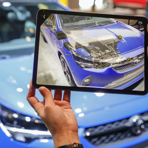 Opel X-Ray demonstration