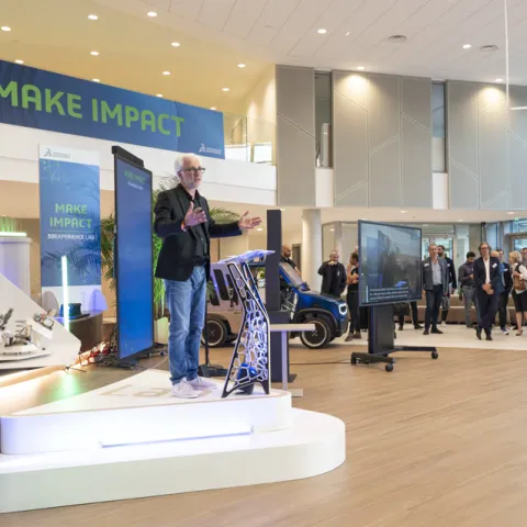 Innogauration of the expended area at 3DEXPERIENCE Lab Paris Campus
