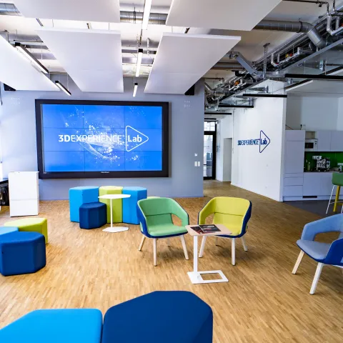 3DEXPERIENCE Lab Munich space for disruptive startups