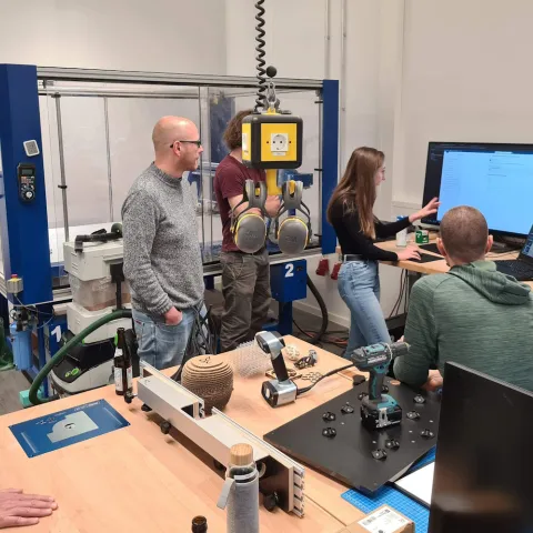3DEXPERIENCE Lab Munich Fablab installations and equipment