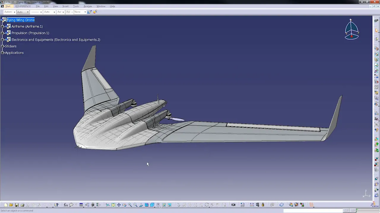 CATIA V5 を使用した CAD (コンピュータ支援設計)| Dassault Systèmes
