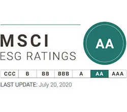 MSCI ESG 등급 > 다쏘시스템