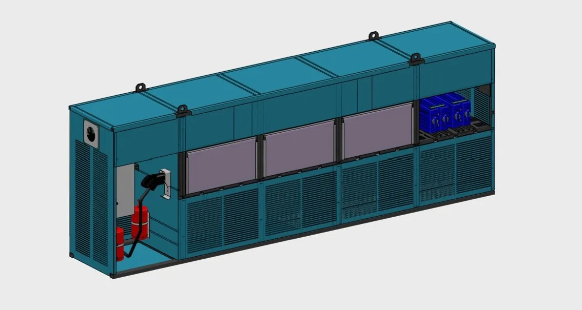 IGeTECH Hummingbird eVTOL air taxi charging station designed with the cloud-based 3DEXPERIENCE platform by Dassault Systèmes.