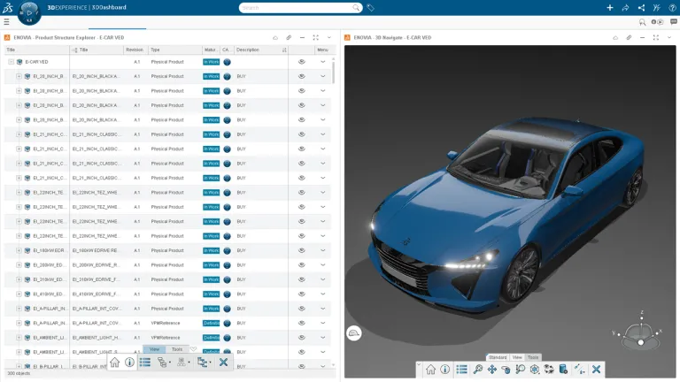 DELMIA 3d product design for engineering