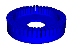 Abaqus simulation of an ultrasonic motor